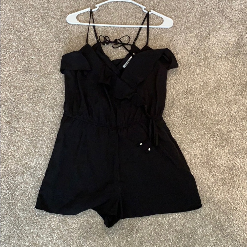 American Eagle Black Romper